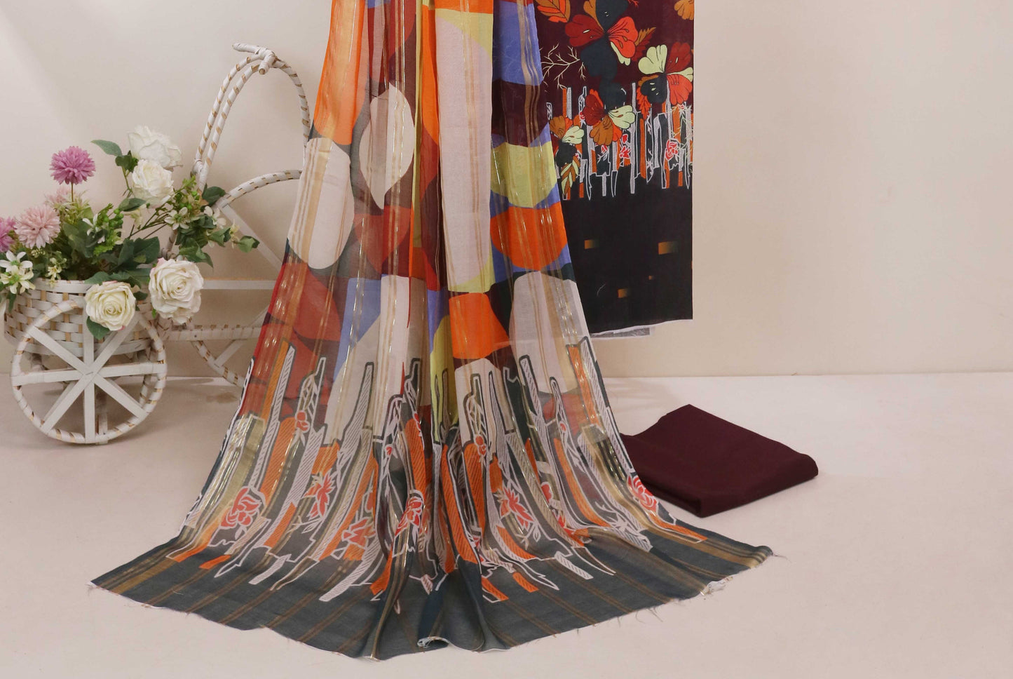 3Piece - Printed Lawn Suit POP ART GJPA2402A36