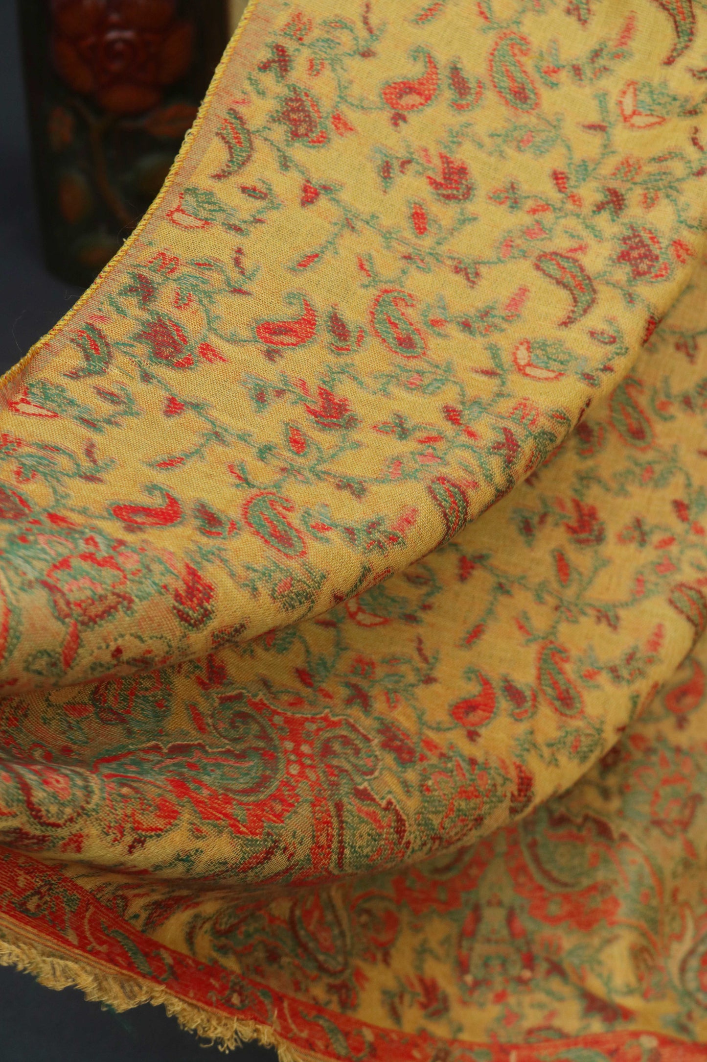 3Piece -Karandi with Pashmina Shawl KPP367