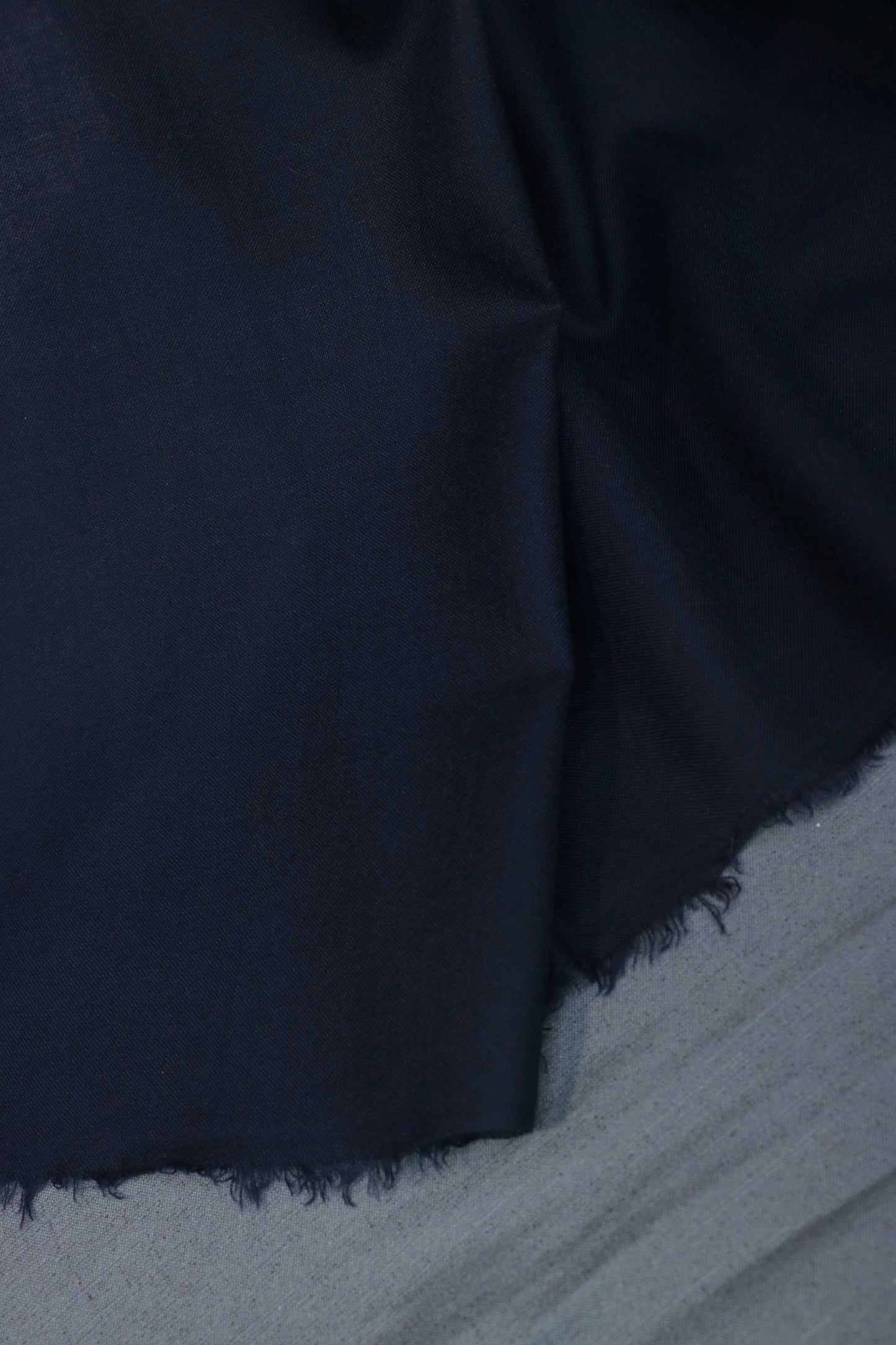 Plain Pashmina Shawl 2172 Navy Blue