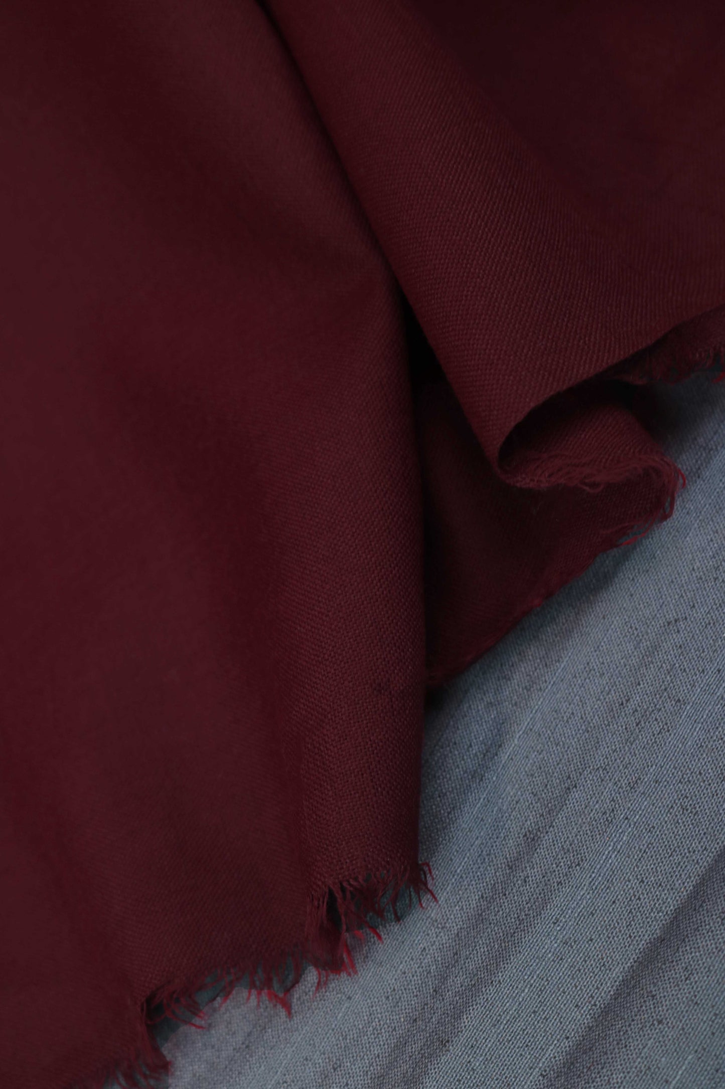 Plain Pashmina Shawl 2172 Deep Mehroon