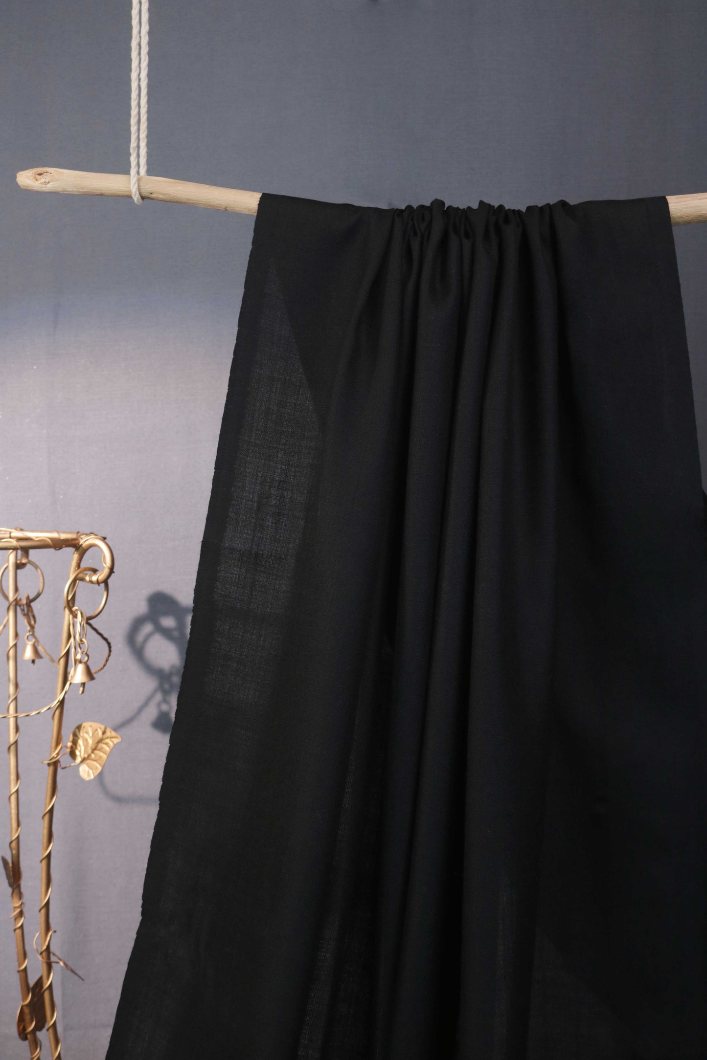 Plain Pashmina Shawl 2172 Black
