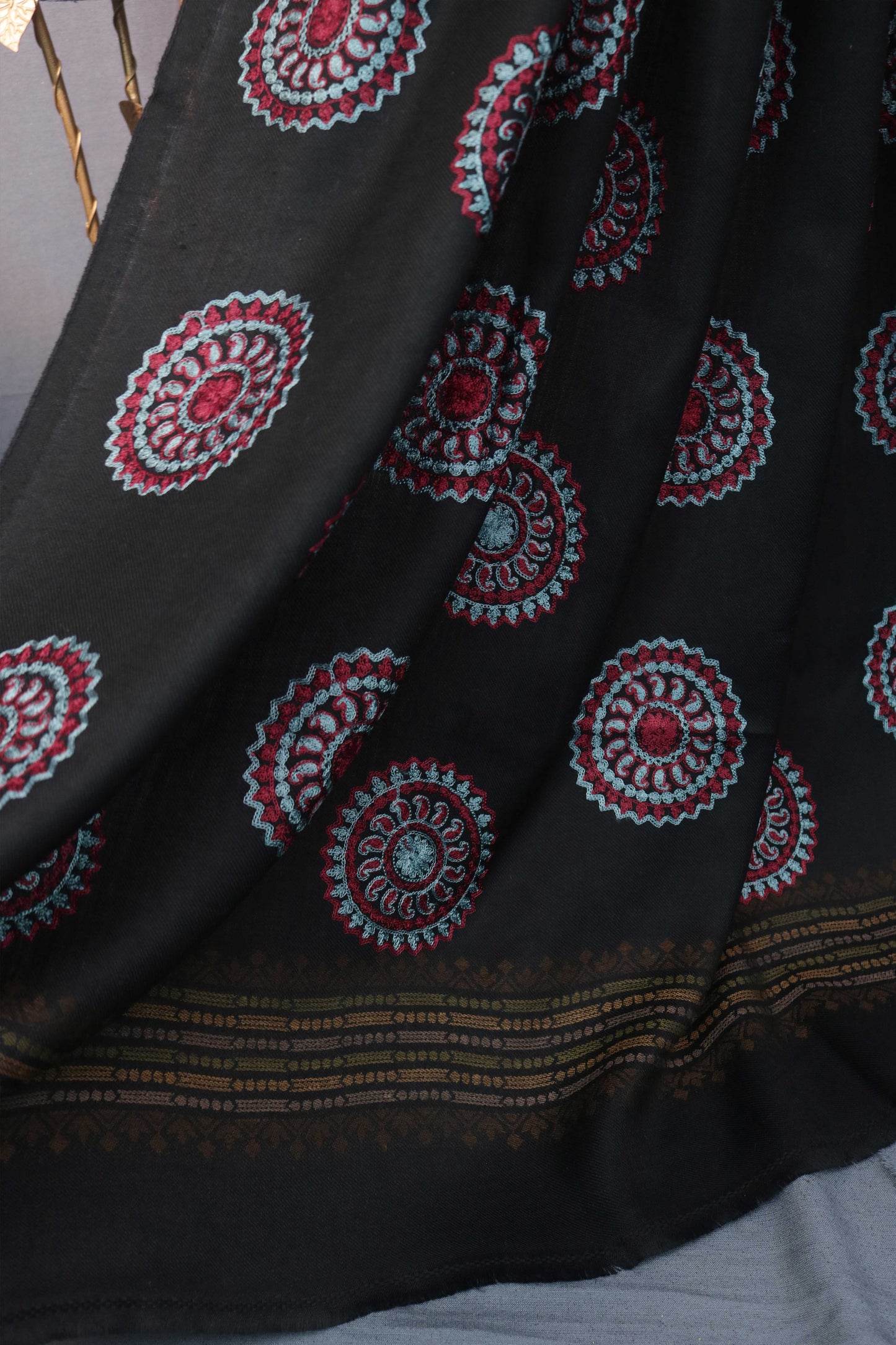 Kani Embroidery Shawl 3533C