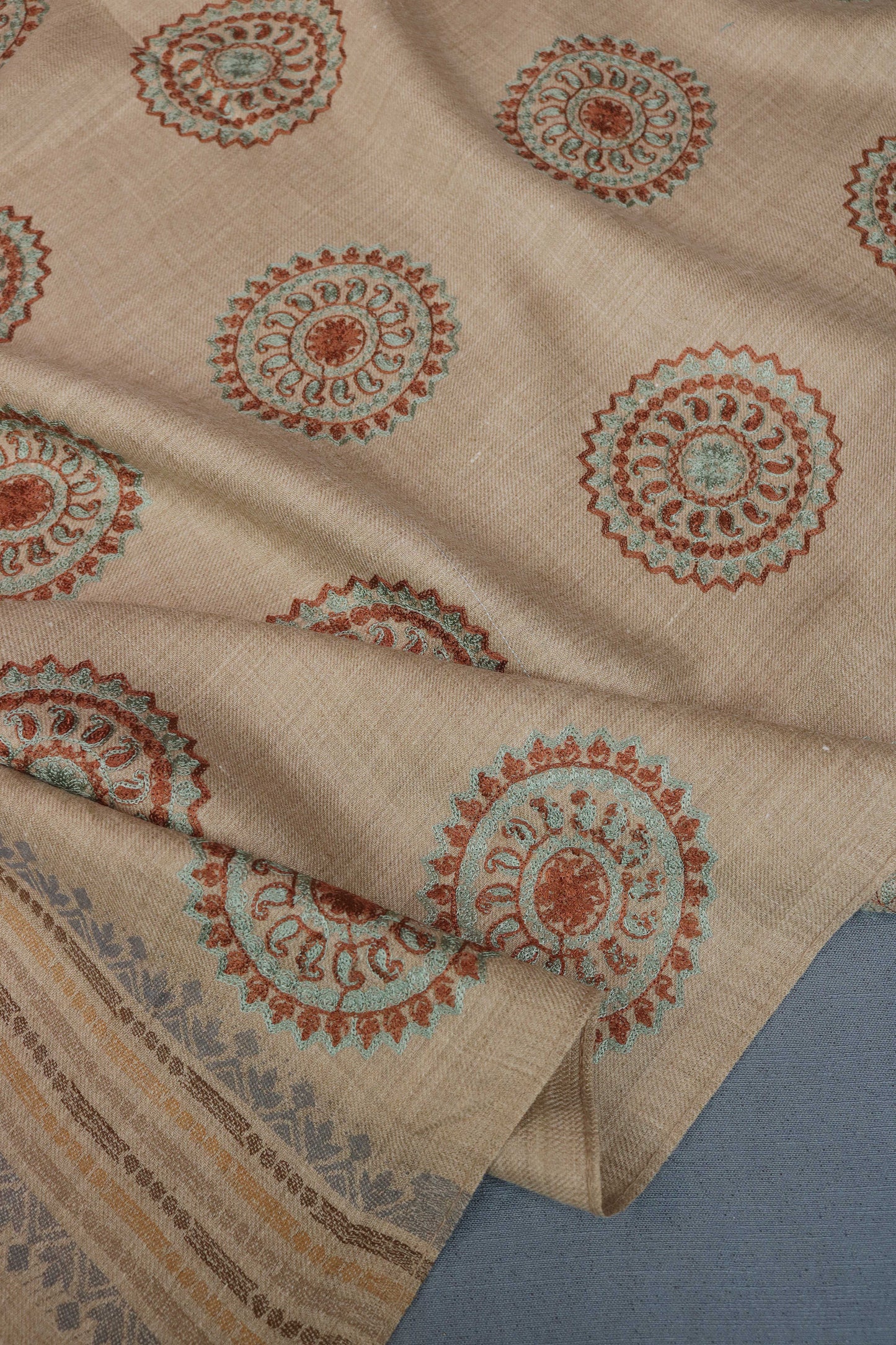 Kani Embroidery Shawl 3533E