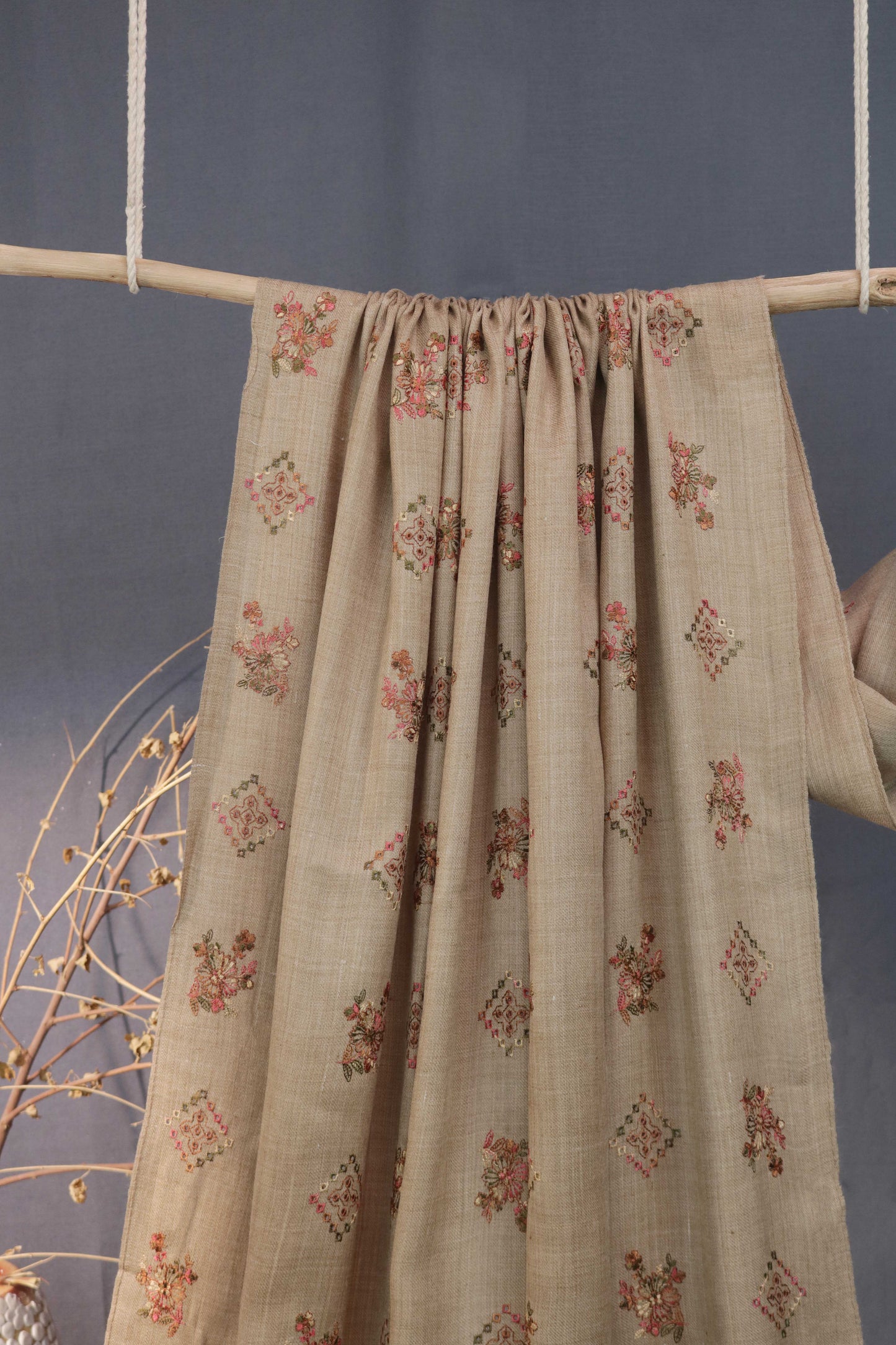 Kani Embroidery Shawl 3555