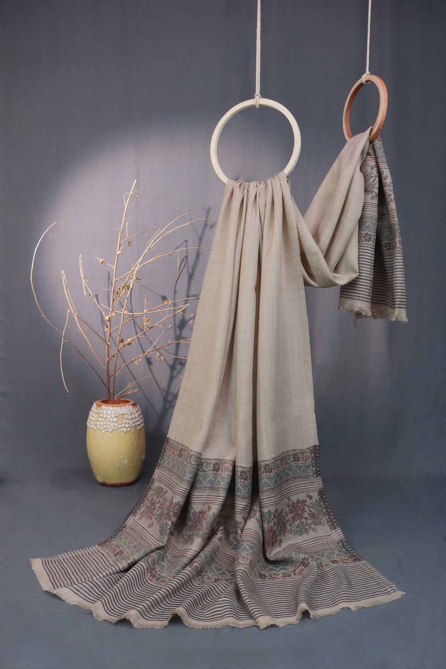 Pashmina Jacquard Shawl 3075