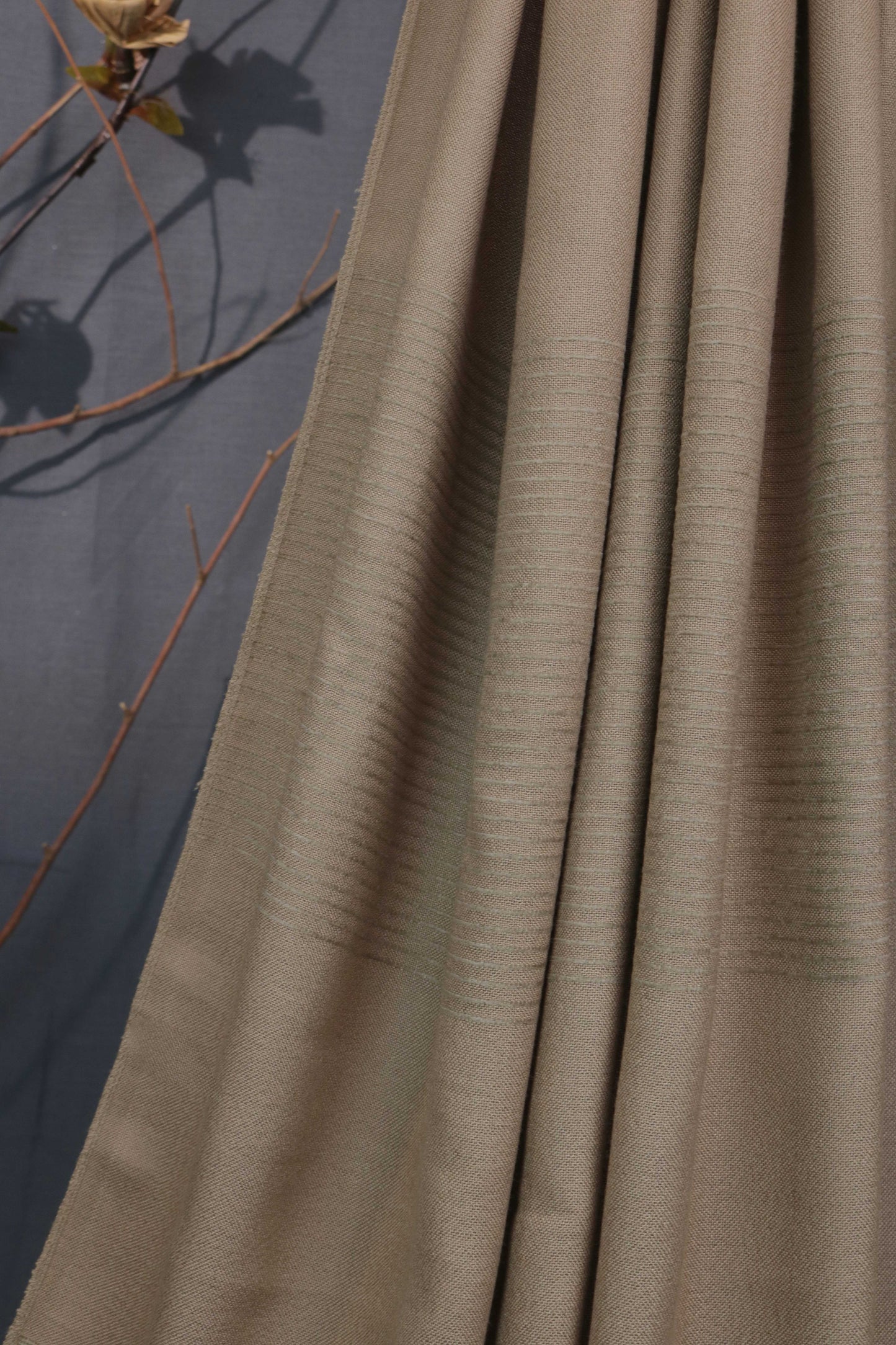 Velvet Wool Mehroon Shawl 2621 Skin