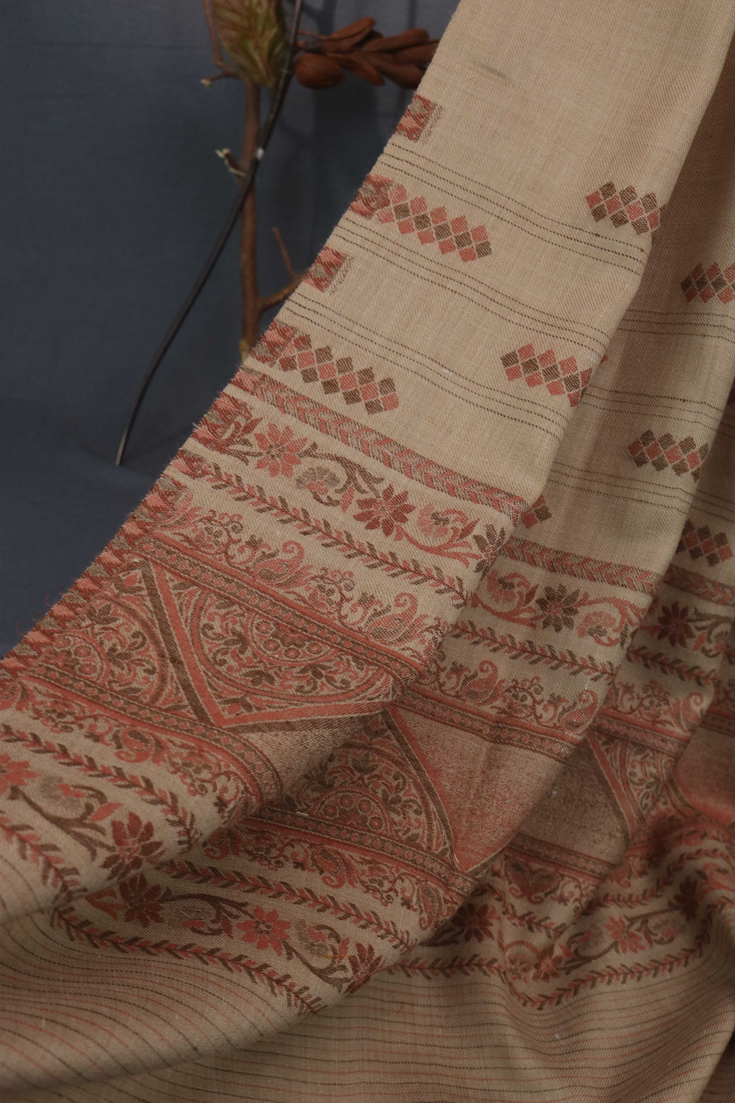 Pashmina Jacquard Shawl 3296D