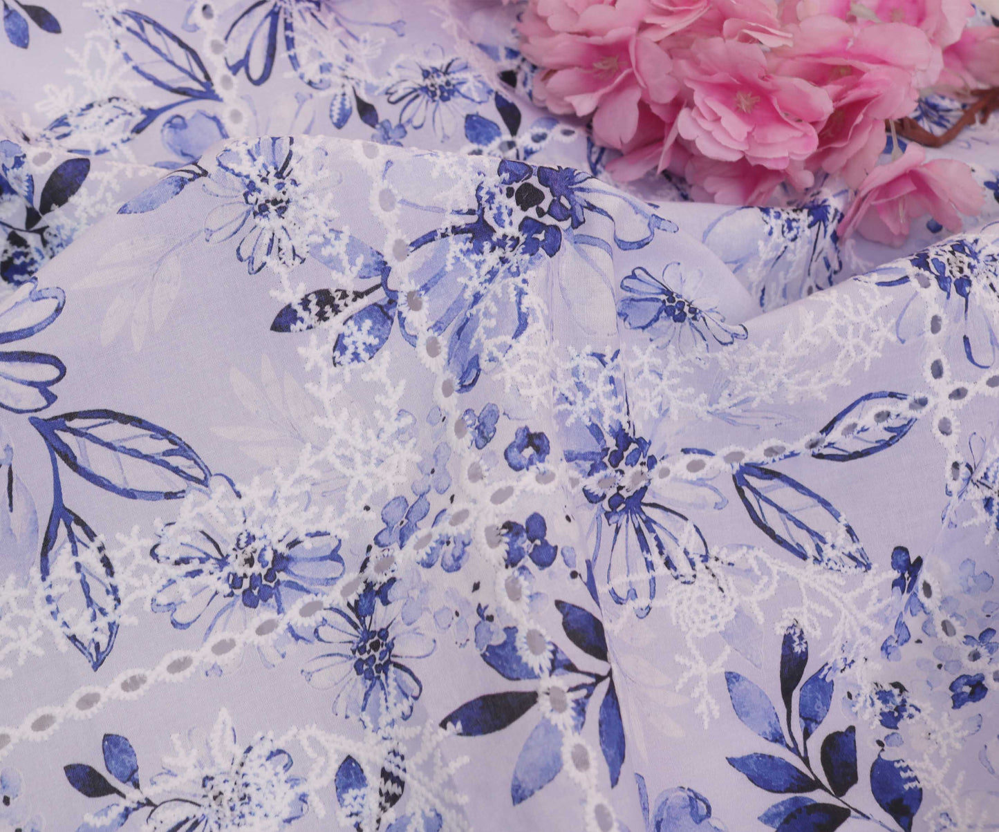 2Piece – Printed Embroidered Lawn H25LPB11