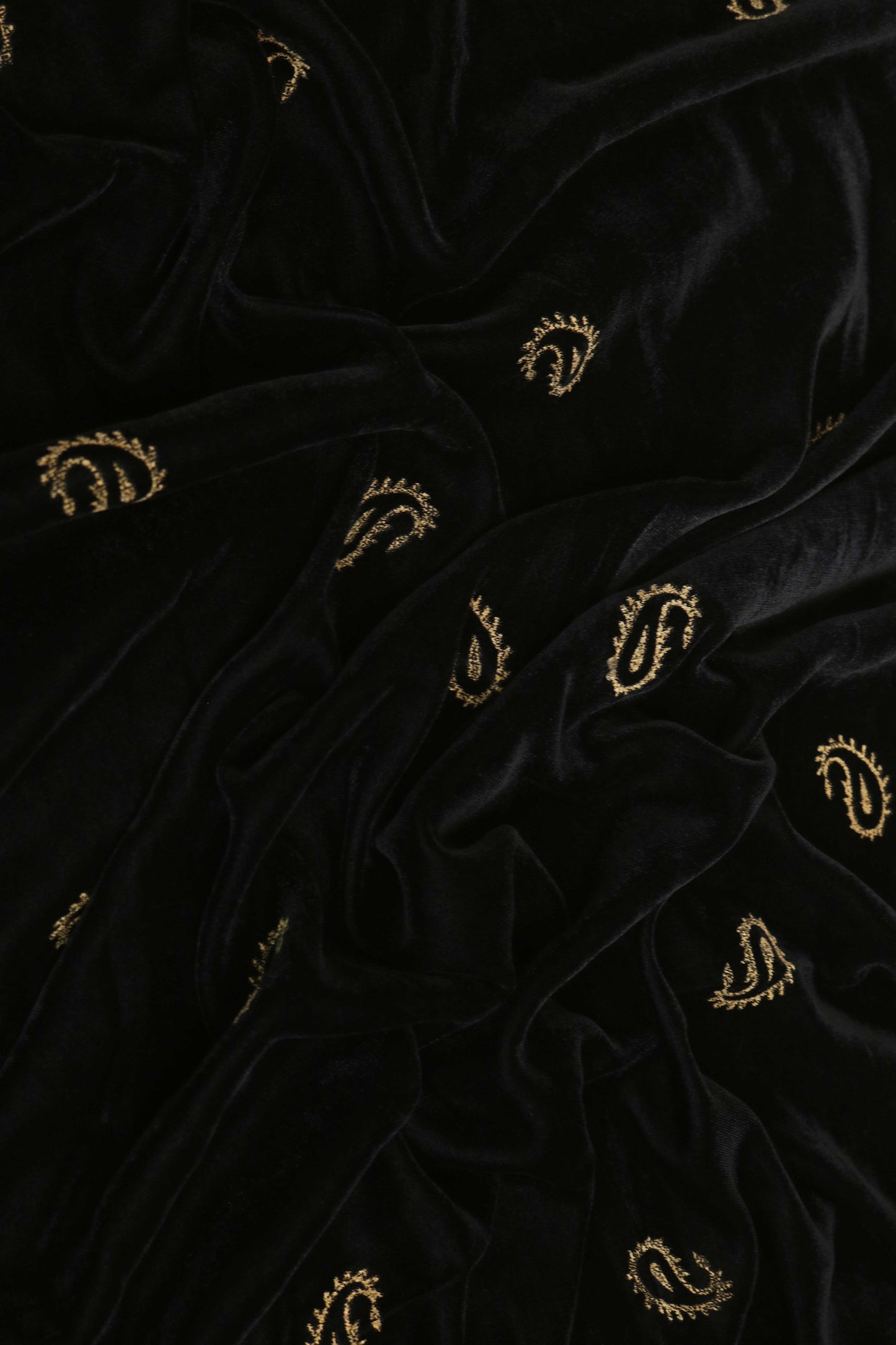 Velvet Screen-Printed Shawl 3576C