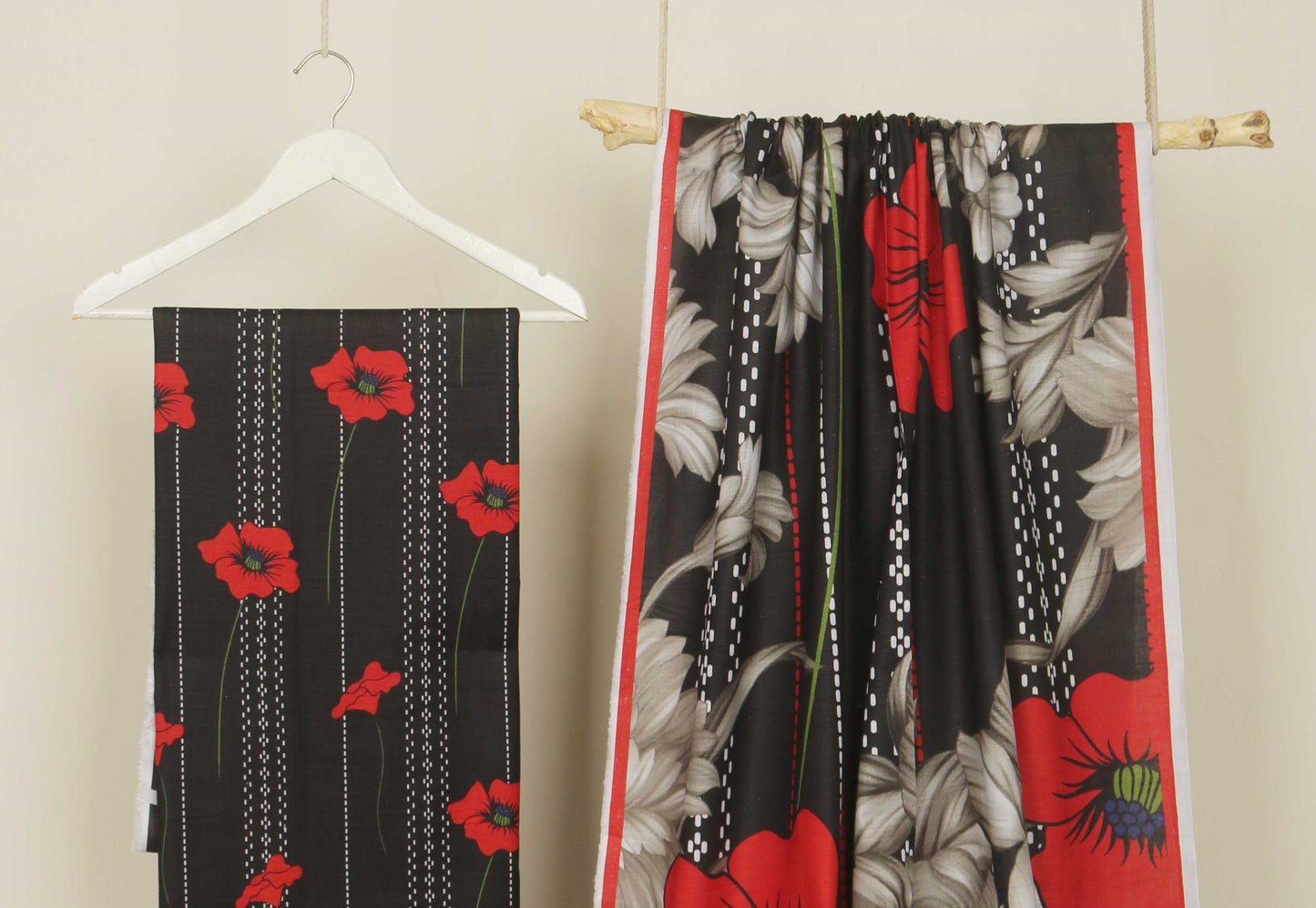 3Piece – Printed Khaddar Suit CK448
