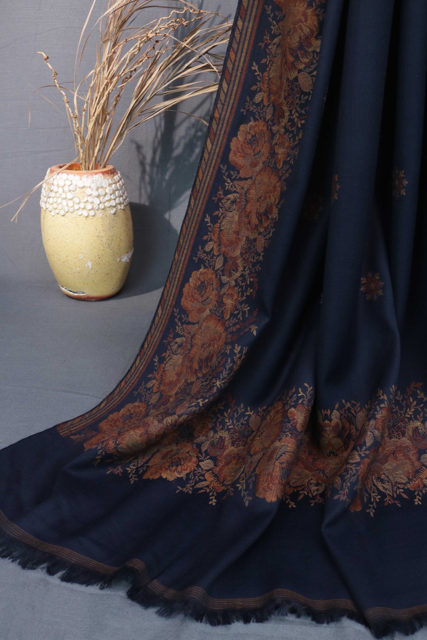 3Piece -Karandi with Pashmina Shawl KPP298