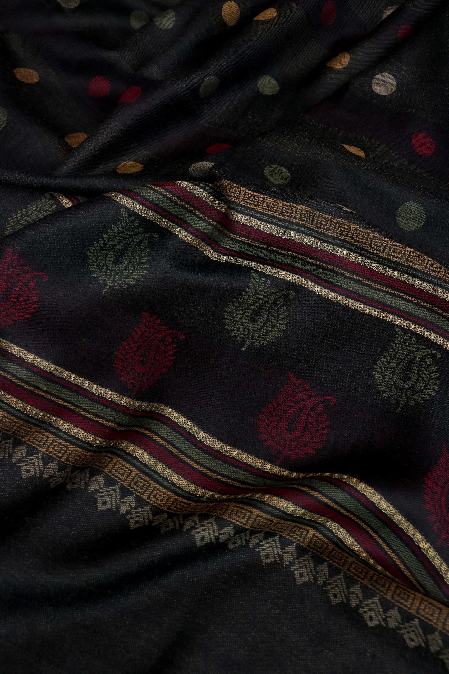 3Piece -Karandi with Pashmina Shawl KPP300