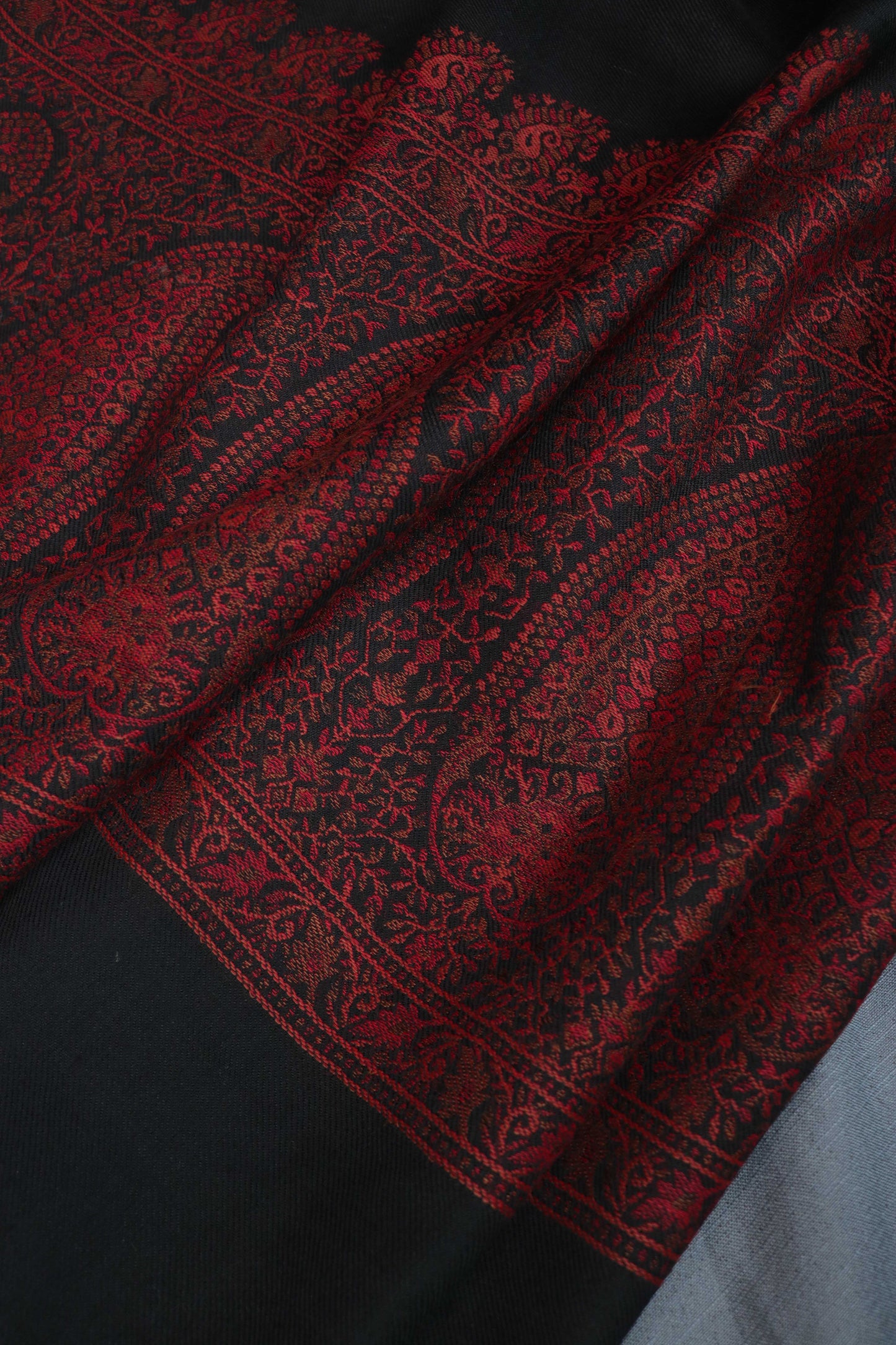 3Piece -Karandi with Pashmina Shawl KPP354