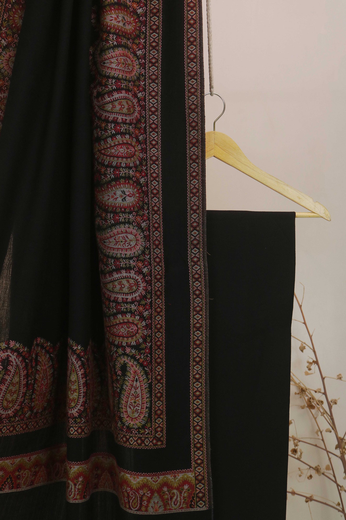 3Piece - Karandi with Pashmina Shawl KPP209