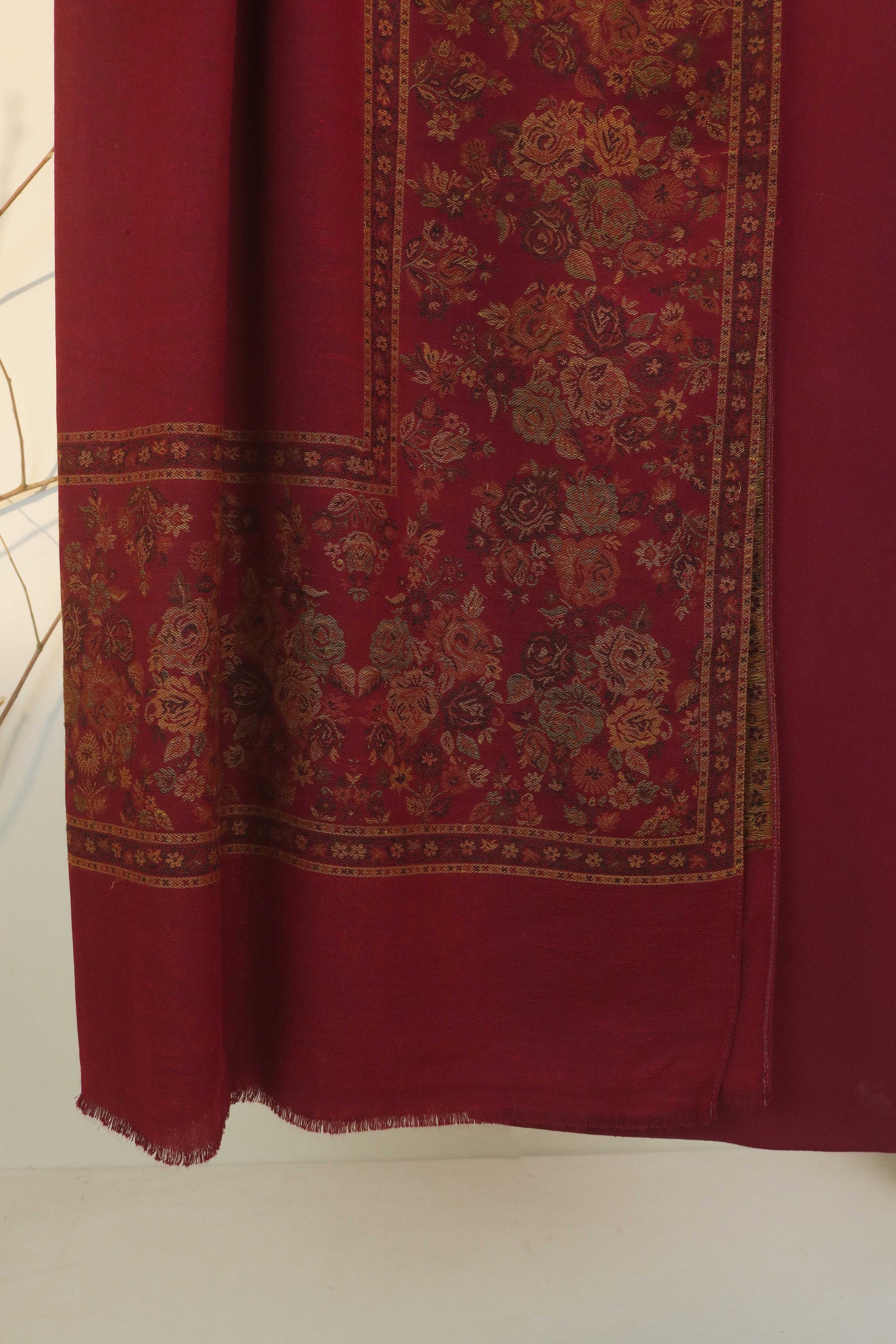 3Piece - Karandi with Pashmina Shawl KPP212