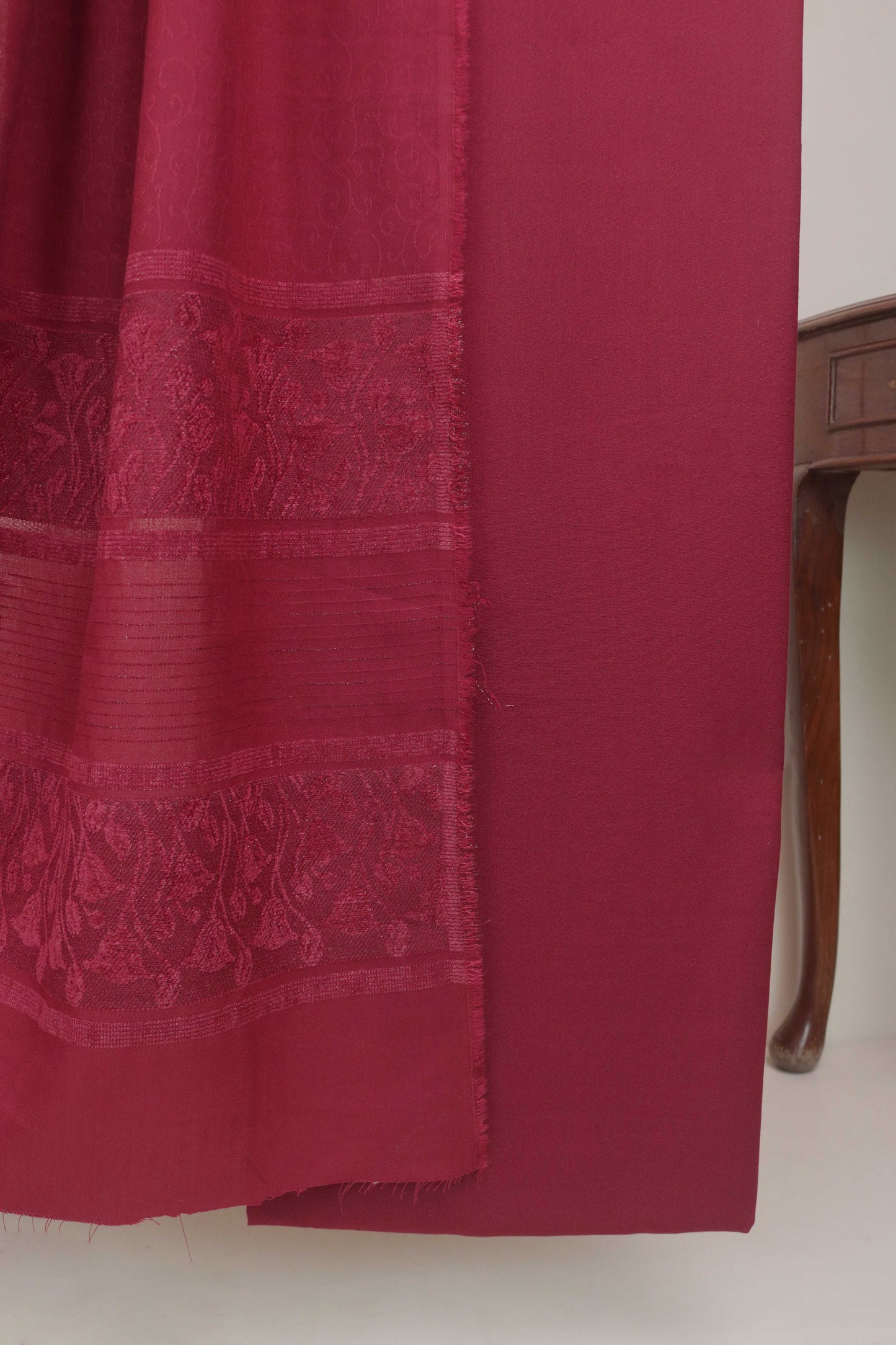 3Piece - Karandi with Wool Shawl SRK Matt Marjanda