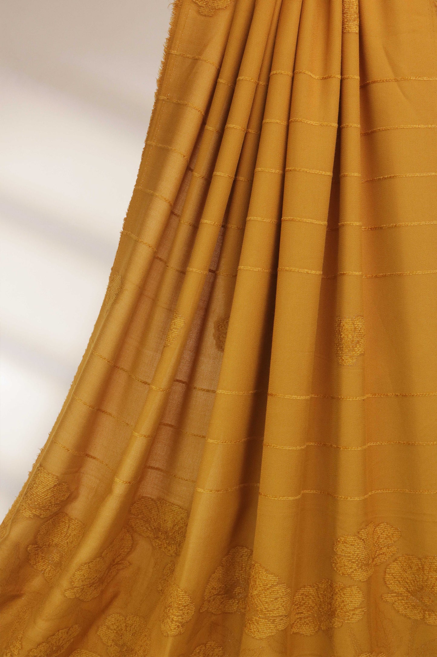 3Piece - Karandi with Wool Shawl SRK Mustard