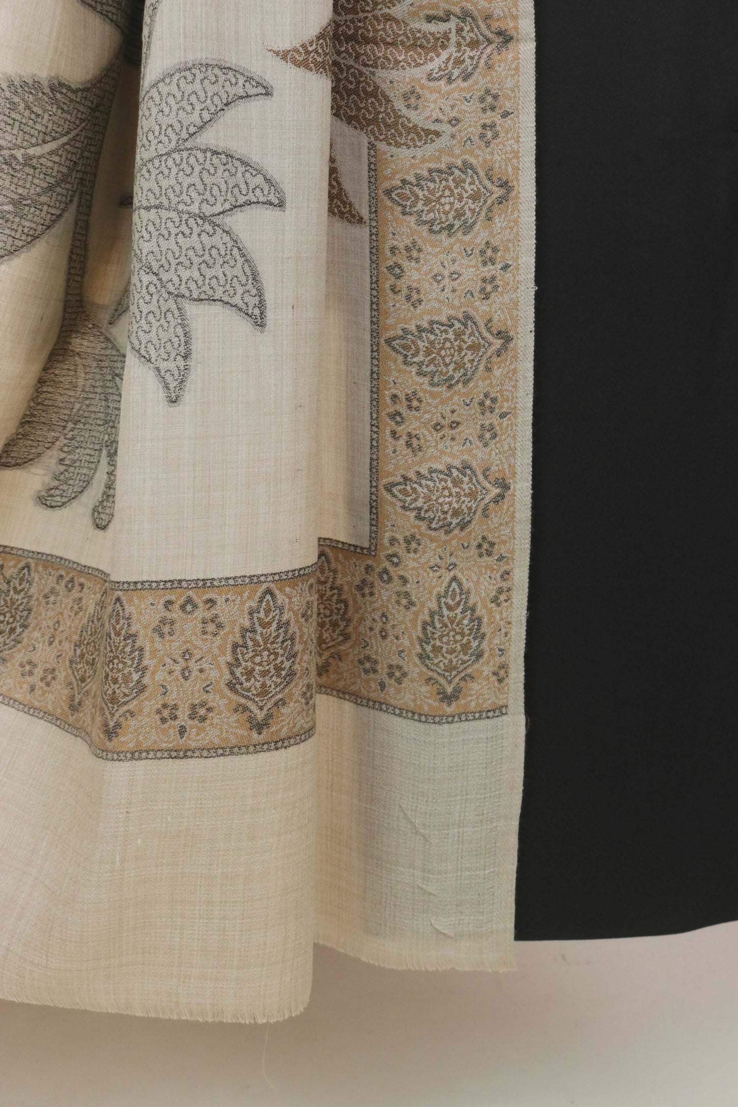 3Piece - Karandi with Pashmina Shawl KPP214