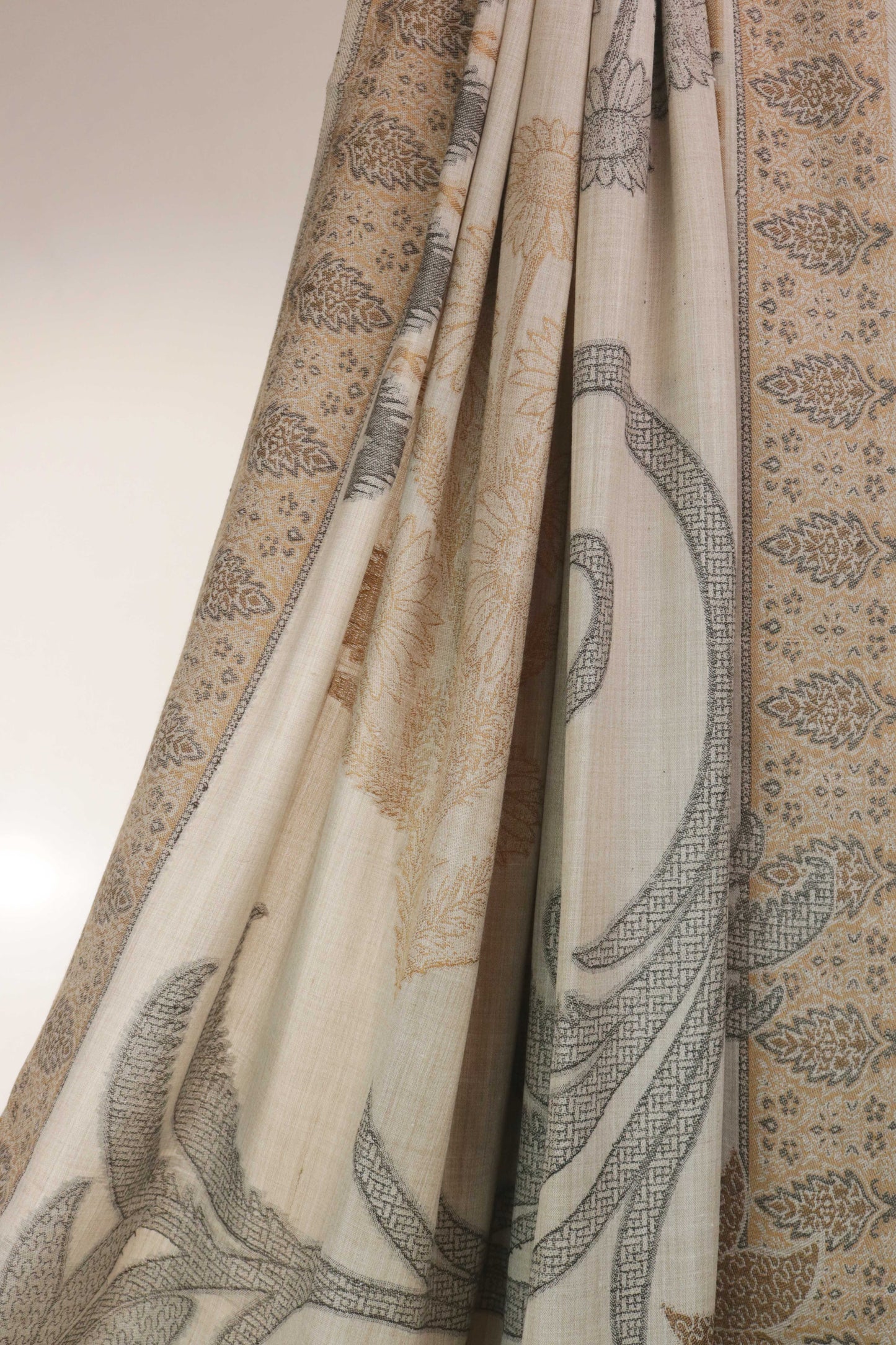3Piece - Karandi with Pashmina Shawl KPP214