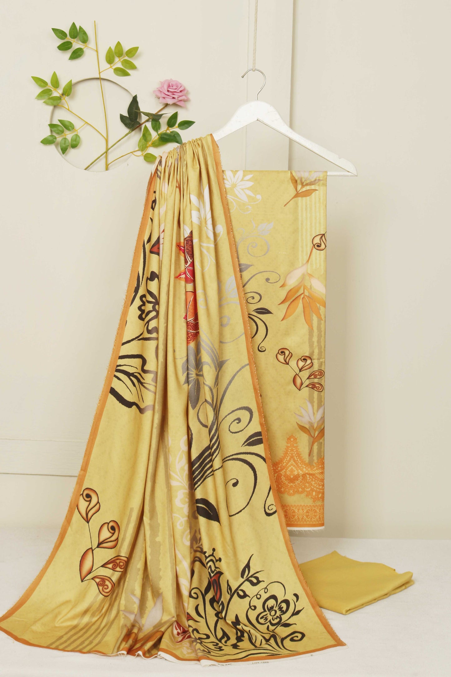 3Piece - Moonsoon Linen Printed Suit MSST17