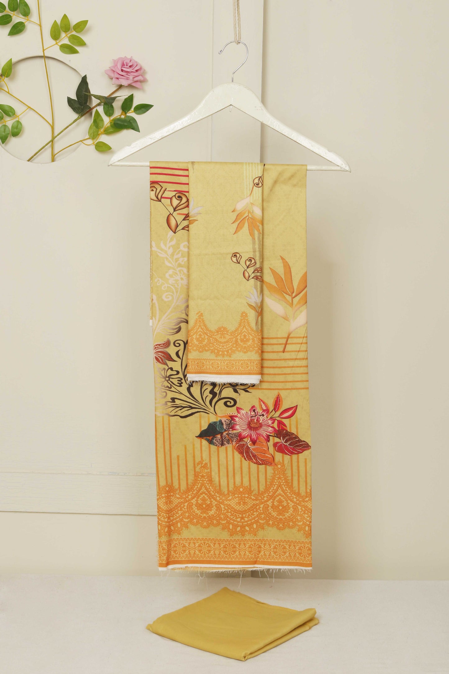 3Piece - Moonsoon Linen Printed Suit MSST17