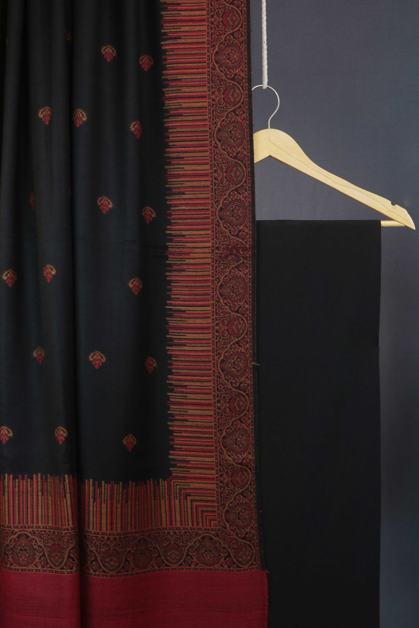 3Piece -Karandi with Pashmina Shawl KPP263