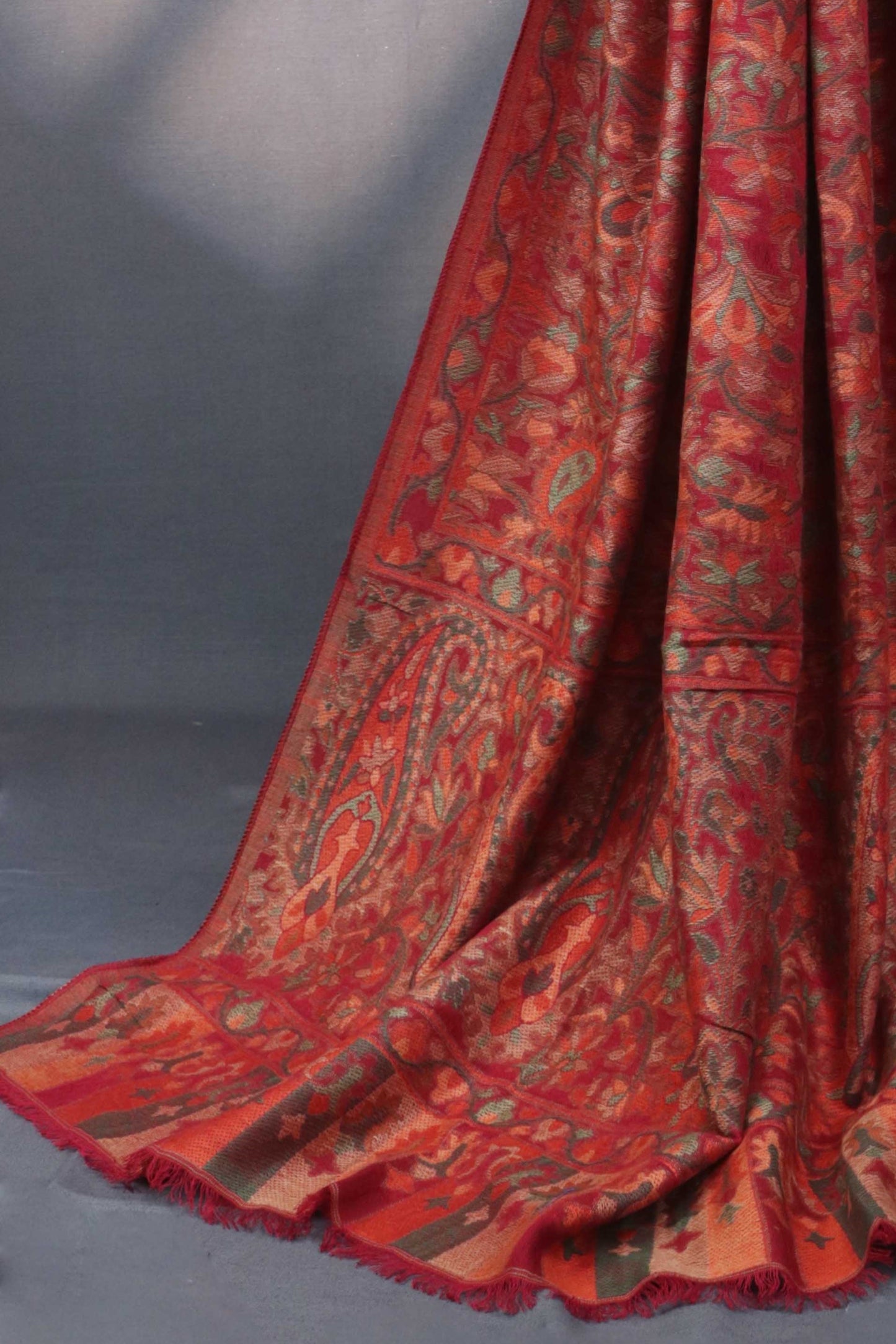 3Piece -Karandi with Pashmina Shawl KPP270