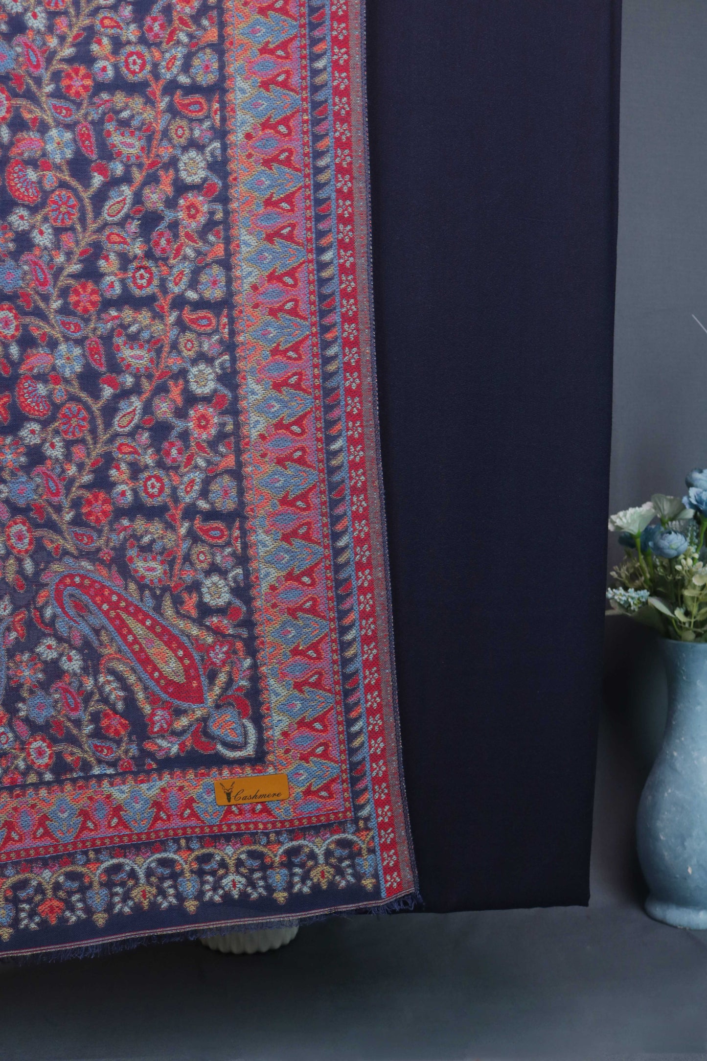 3Piece -Karandi with Pashmina Shawl KPP274