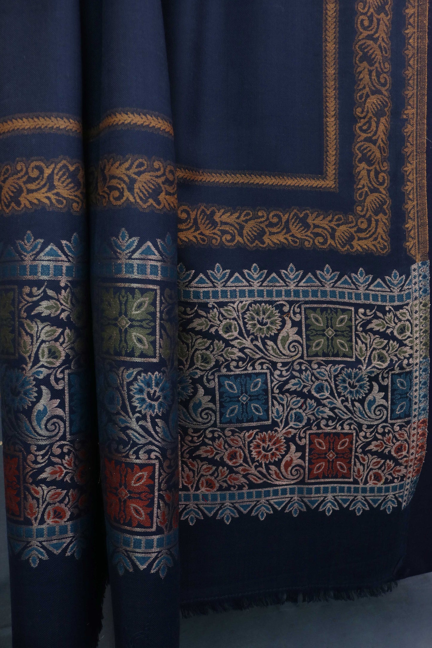 3Piece -Karandi with Pashmina Shawl KPP288