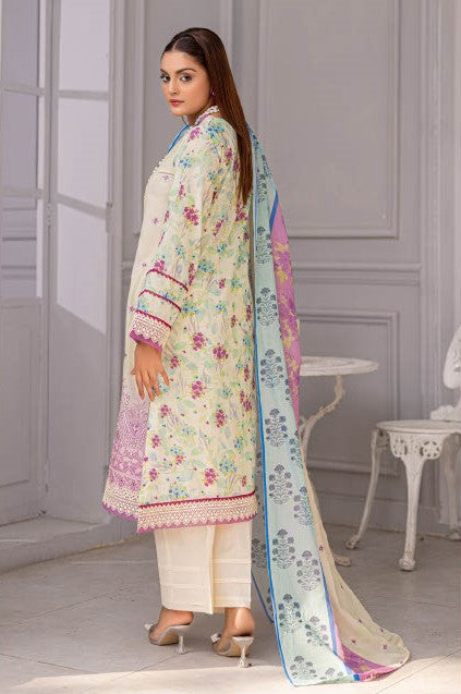Lawn Embroidered Suit H25WR42