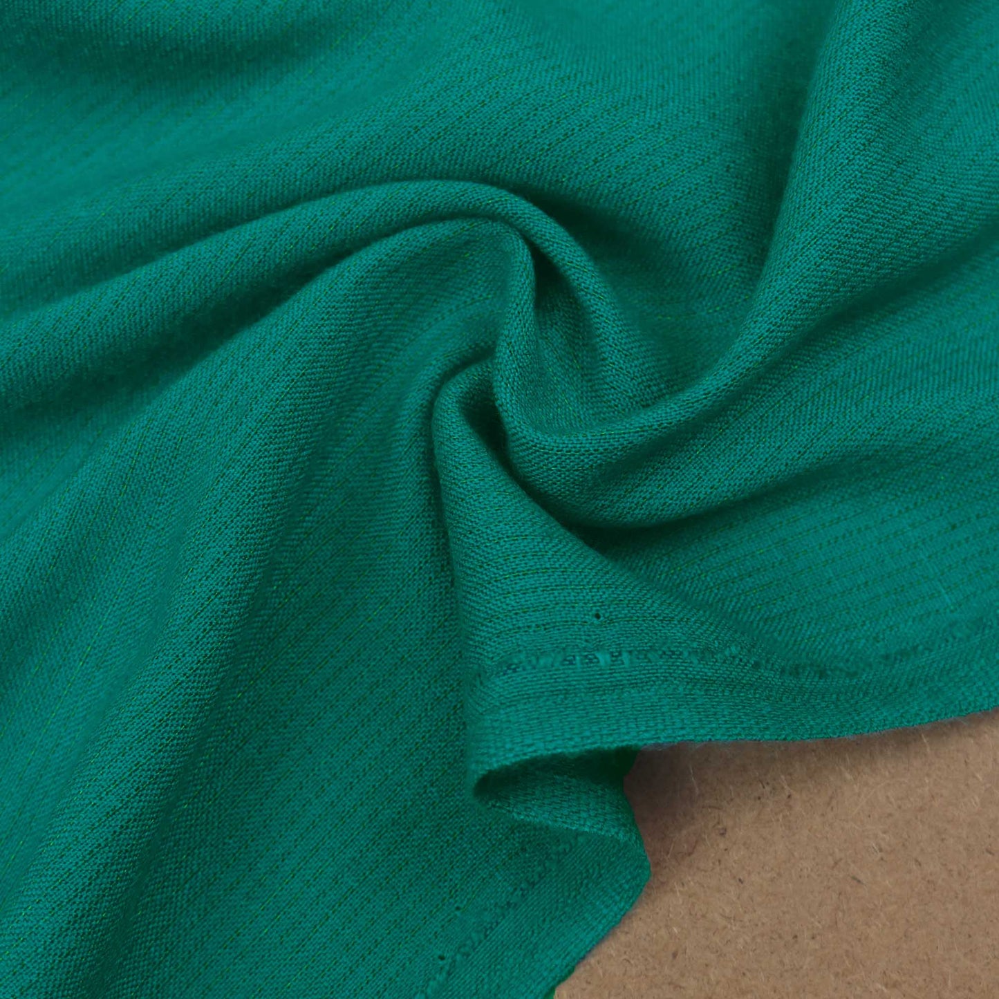 Moon Light Peach Leather Marina Seagreen - Shirt Piece