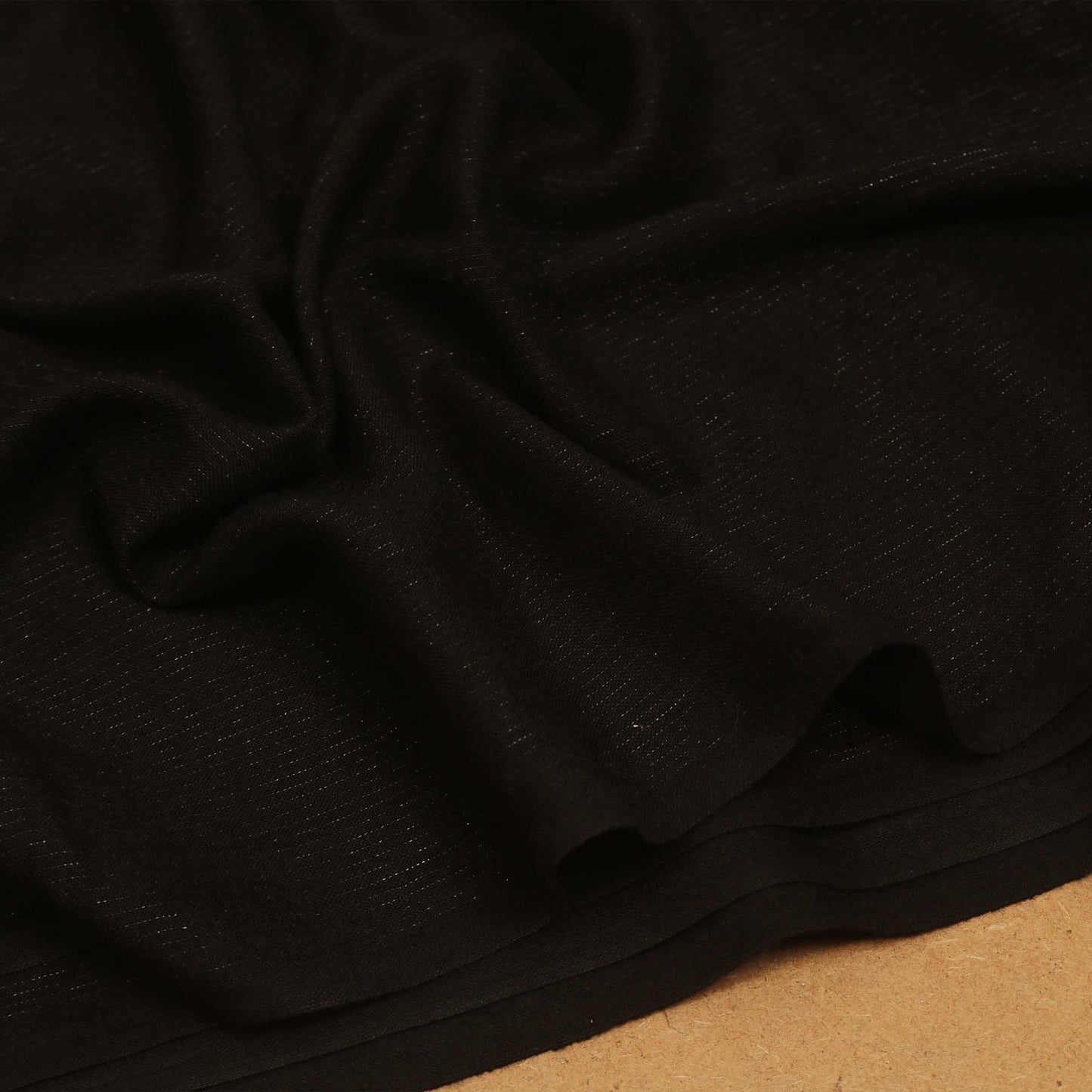 Moon Light Peach Leather Marina BLACK - Shirt Piece