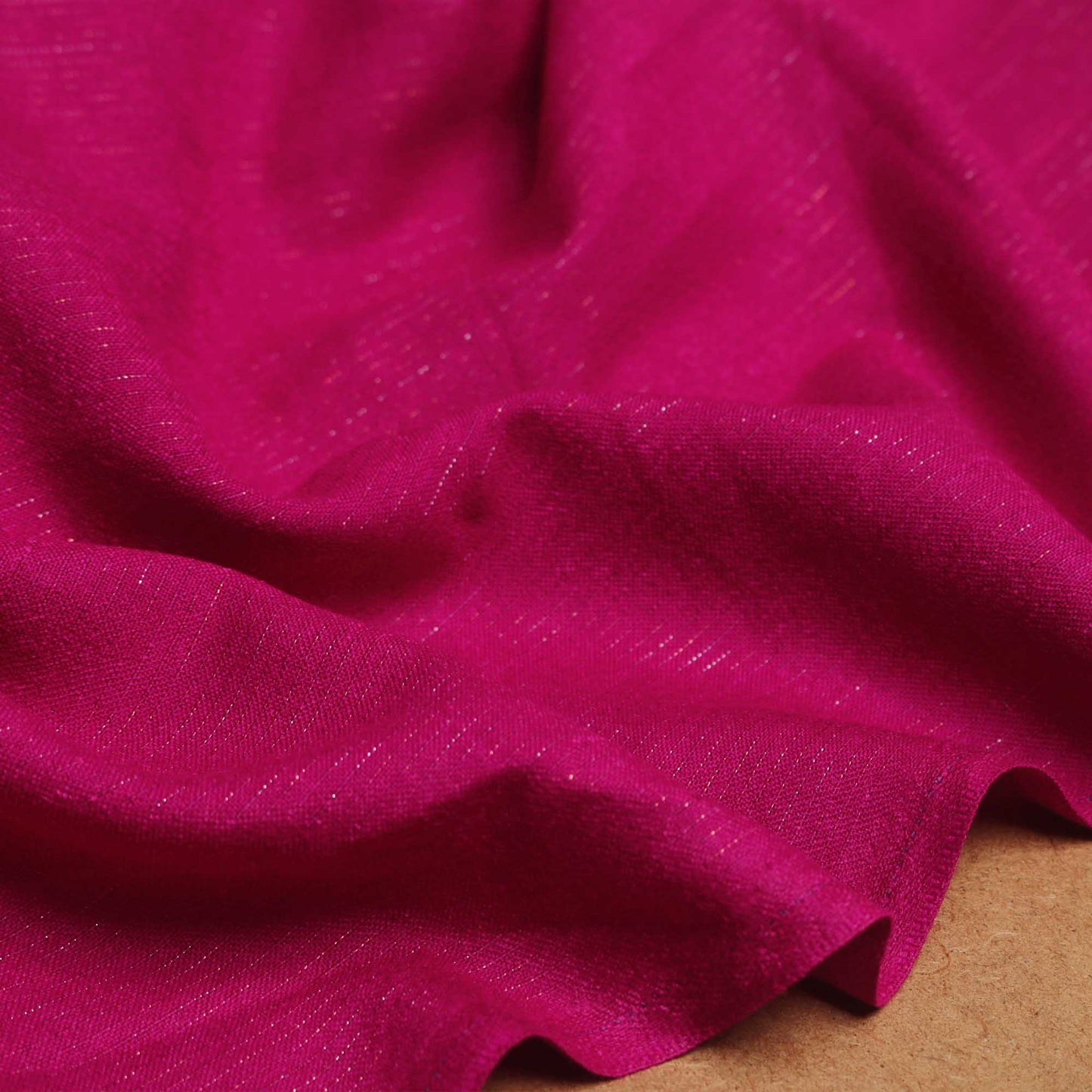 Moon Light Peach Leather Marina Shocking Pink - Shirt Piece
