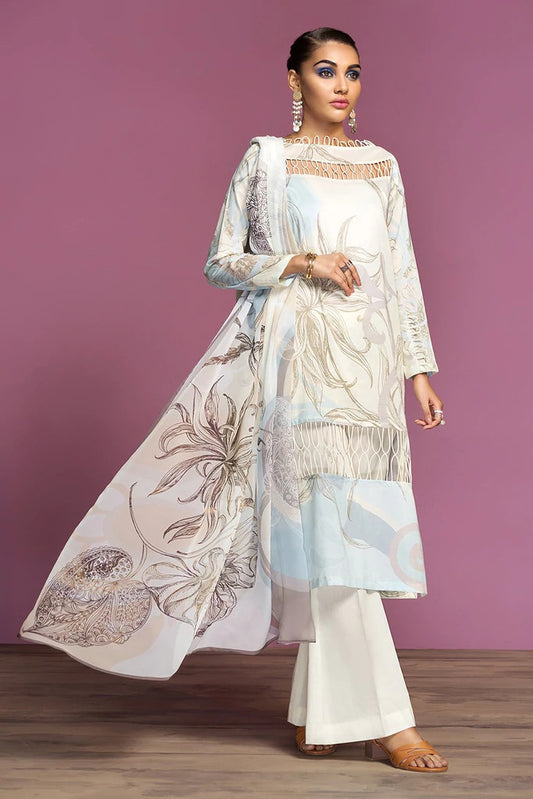 3Piece - Printed Lawn Suit Nishat  42001074