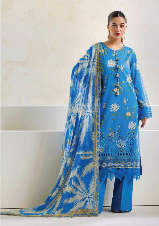 Embroidered Chicken Kari Lawn Suit Afreen AF-266