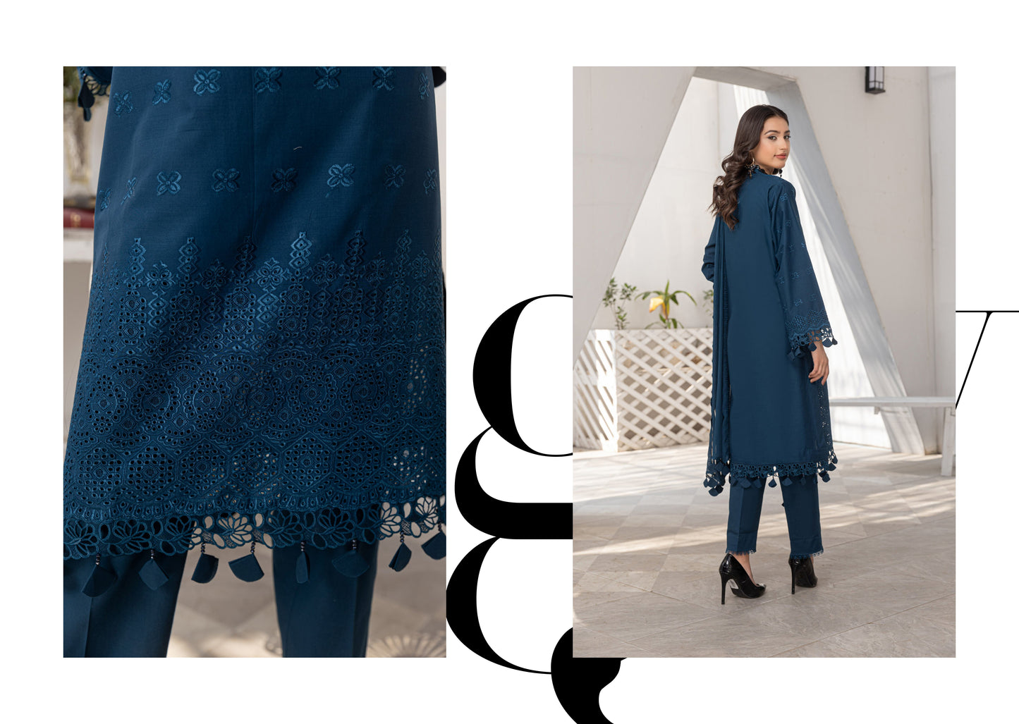 Lawn Embroidered Suit H25KM48