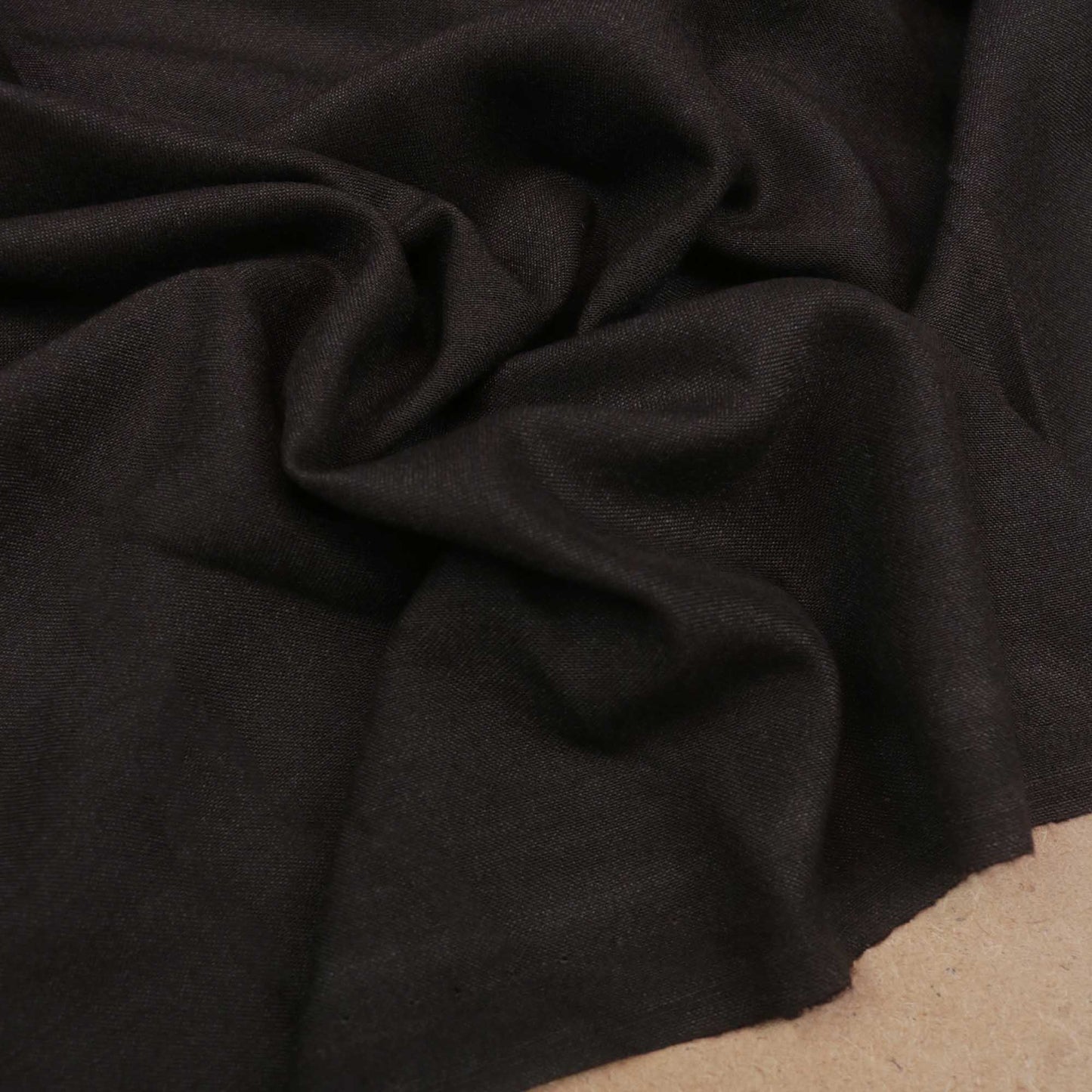 Marina Peach Leather Dark Brown - Shirt Piece