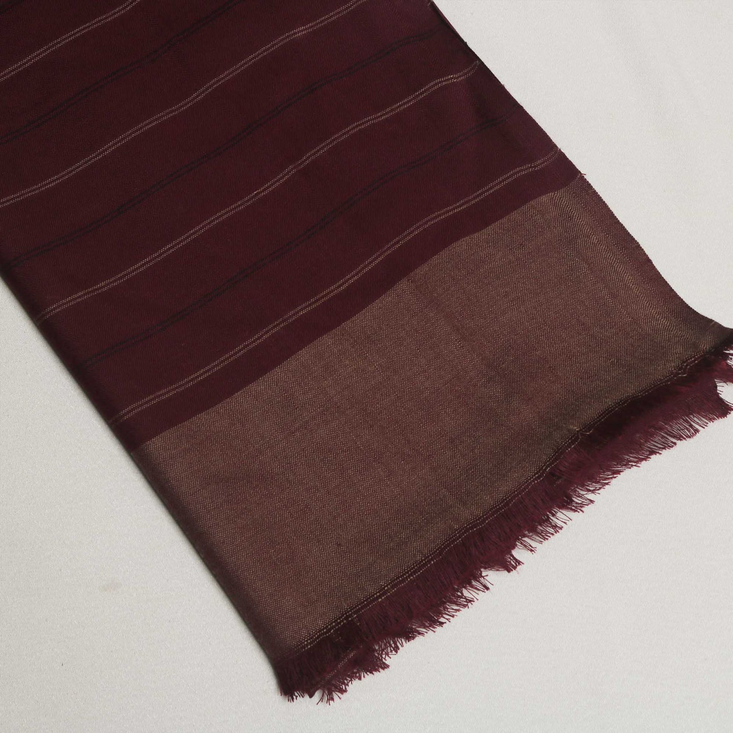 Zam Zam Lining Pashmina Mehroon Shawl  Sh164