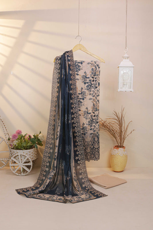 Luxury Lawn Embroidered Suit H25SLEBS21