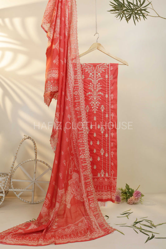 Luxury Lawn Embroidered Suit H25SLEBS07