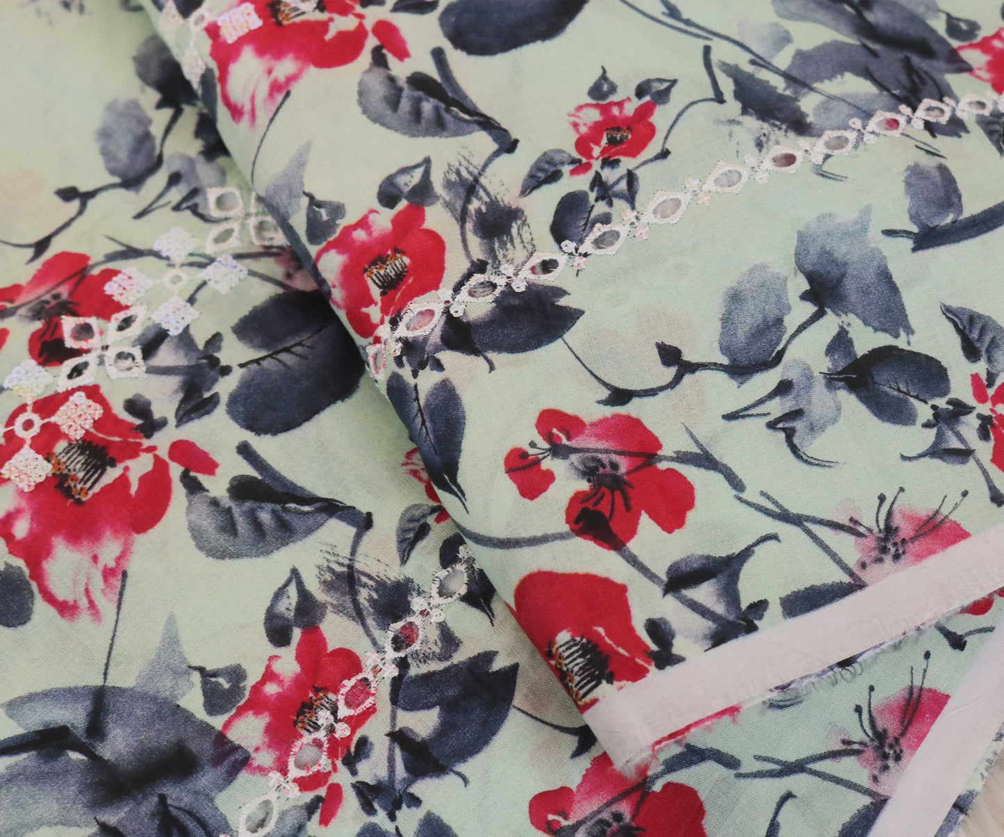 2Piece – Printed Embroidered Lawn L2PE61