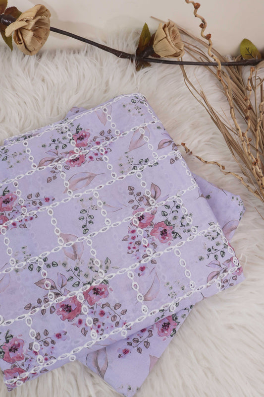 2Piece – Printed Embroidered Lawn L2PE72