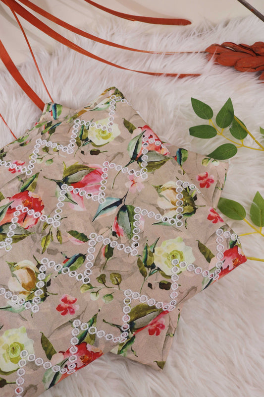 2Piece – Printed Embroidered Lawn L2PE71