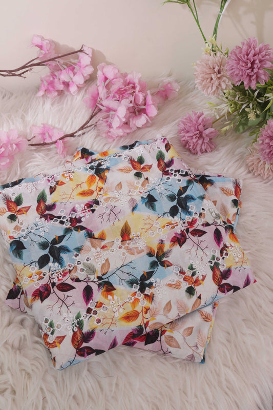 2Piece – Printed Embroidered Lawn L2PE100
