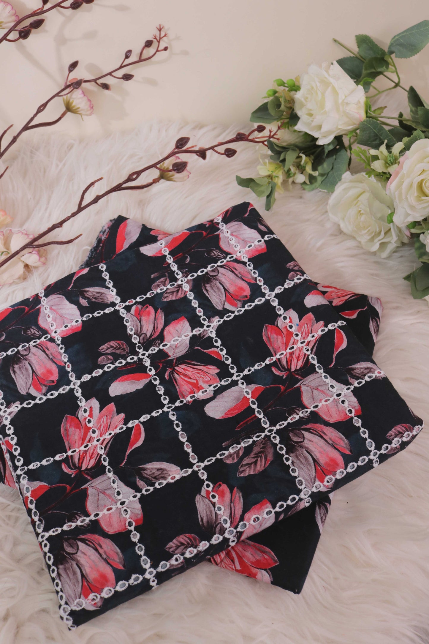 2Piece – Printed Embroidered Lawn L2PE63