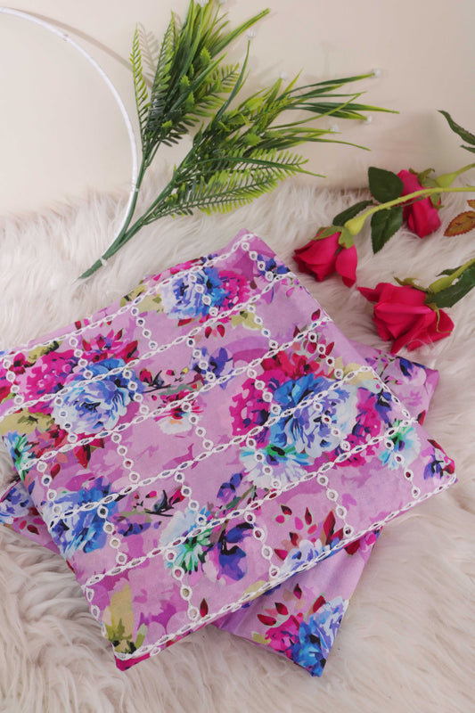 2Piece – Printed Embroidered Lawn L2PE147