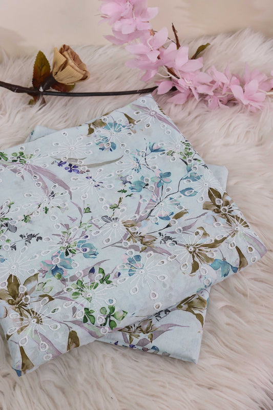2Piece – Printed Embroidered Lawn L2PE190