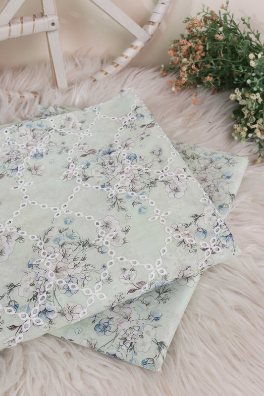2Piece – Printed Embroidered Lawn L2PE225