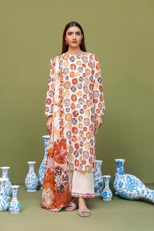 Lawn Embroidered Suit H25SLGF10