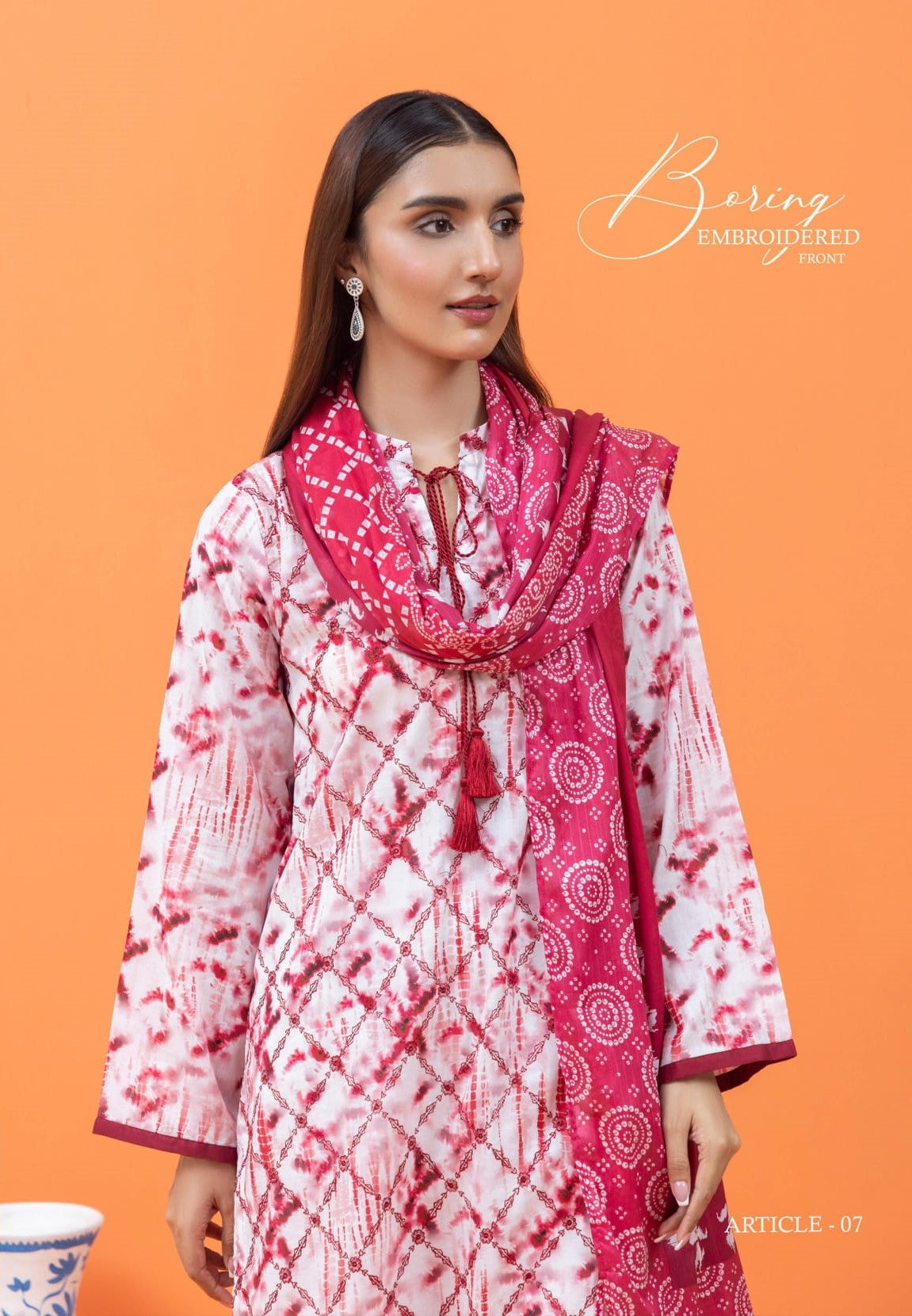 Lawn Embroidered Suit H25SLGF07